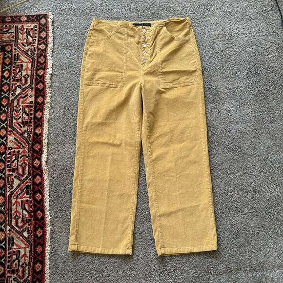 NWT: Veronica Beard Crosbie Wide Crop Pants - Picture 1 of 9